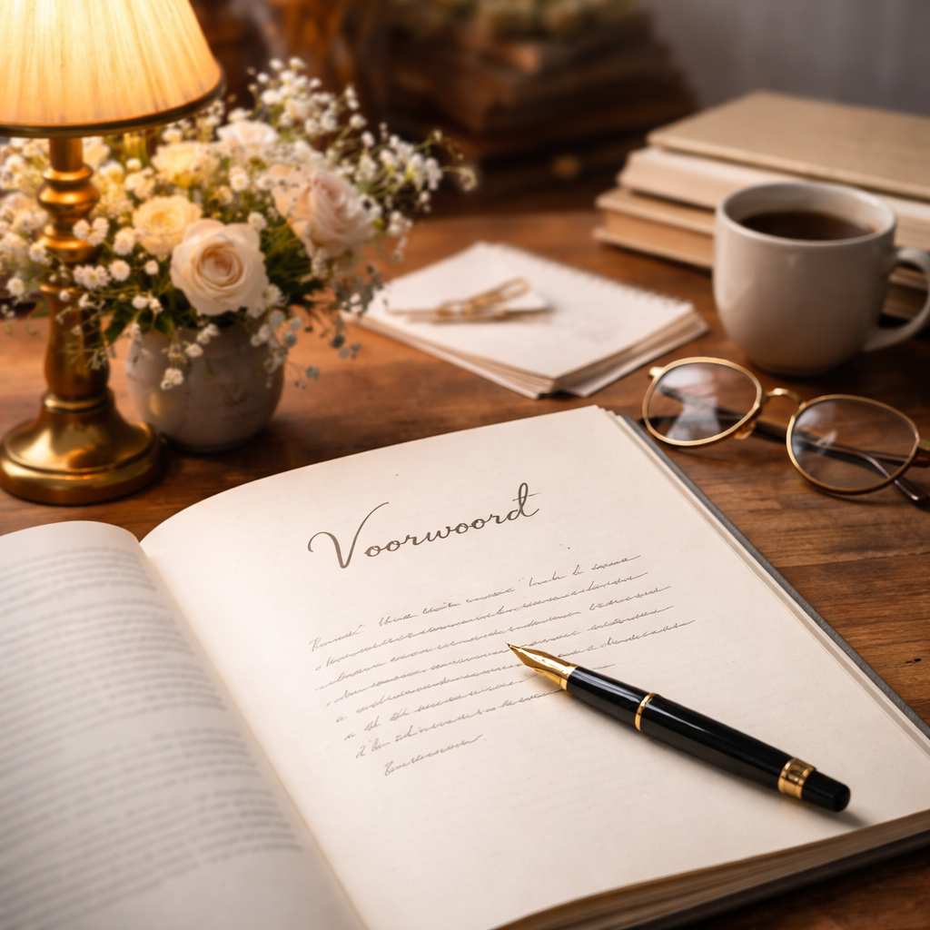 voorwoord schrijven